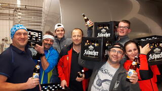 Innviertler Biermärz: Aspacher Bier-Kisten-Team-Lauf