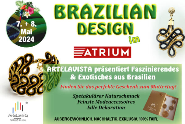 Brazilian Design im Atrium City Center Linz