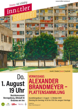 Inn4tler Sommer: Vernissage Alexander Brandmeyer – Plattenbauten