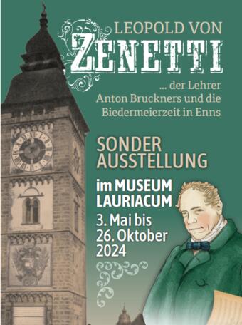 Foto zur Veranstaltung "Leopold von Zenetti - der Lehrer Anton Bruckners und die Biedermeierzeit in Enns"