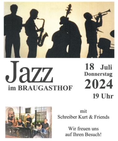 Foto zur Veranstaltung "Jazz im Braugasthof"