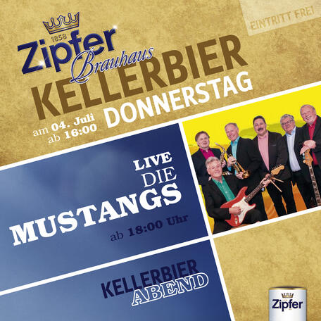 KELLERBIER IN ZIPF / Live Die Mustangs