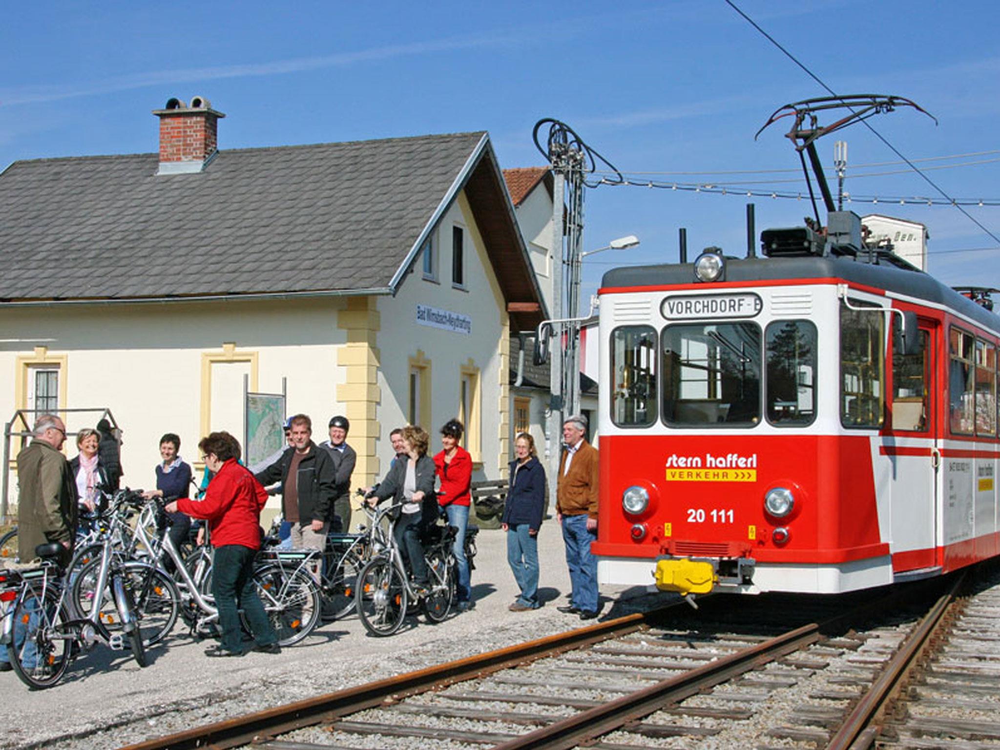 Bahnhof Bad Wimsbach Neydharting Vorchdorferbahn Stern Hafferl