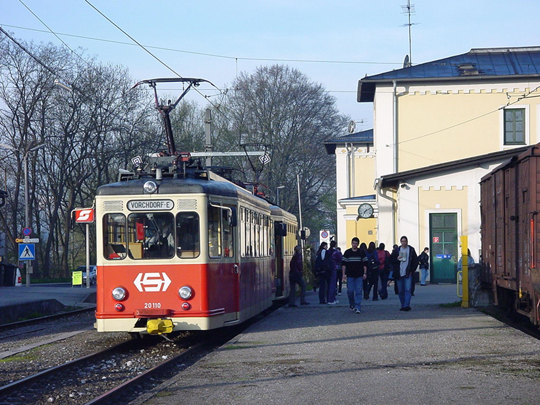 Bahnhof Vorchdorf Traunseebahn Vorchdorfer Bahn Stern Hafferl