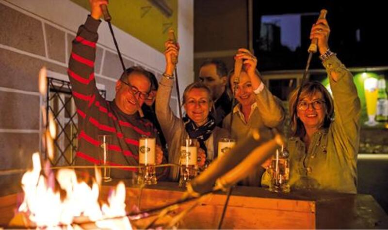 Advent in Grieskirchen: Bierstacheln