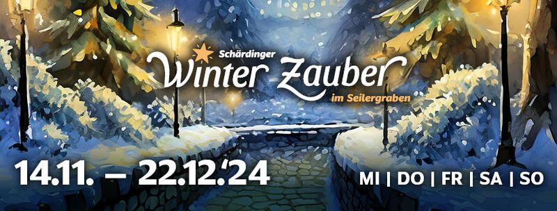 Schärdinger Winterzauber im Seilergraben