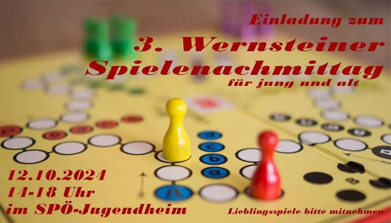 3. Wernsteiner Spielenachmittag