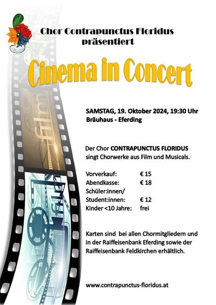 CINEMA IN CONCERT