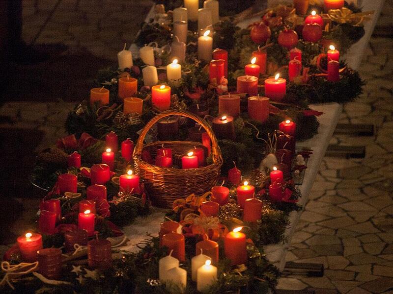 Adventkranzsegnung