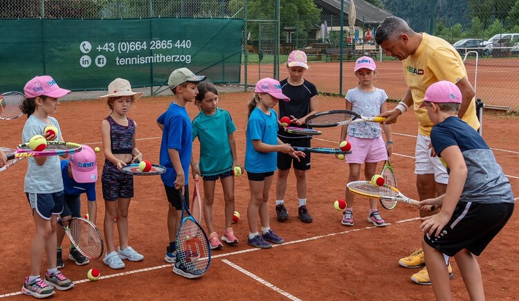 Tennis Kindertrainingswochen in Unterach