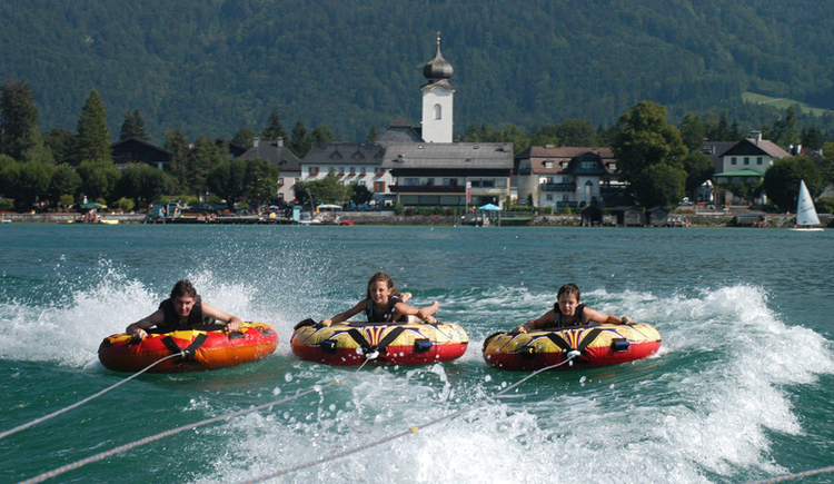 Action am Wolfgangsee